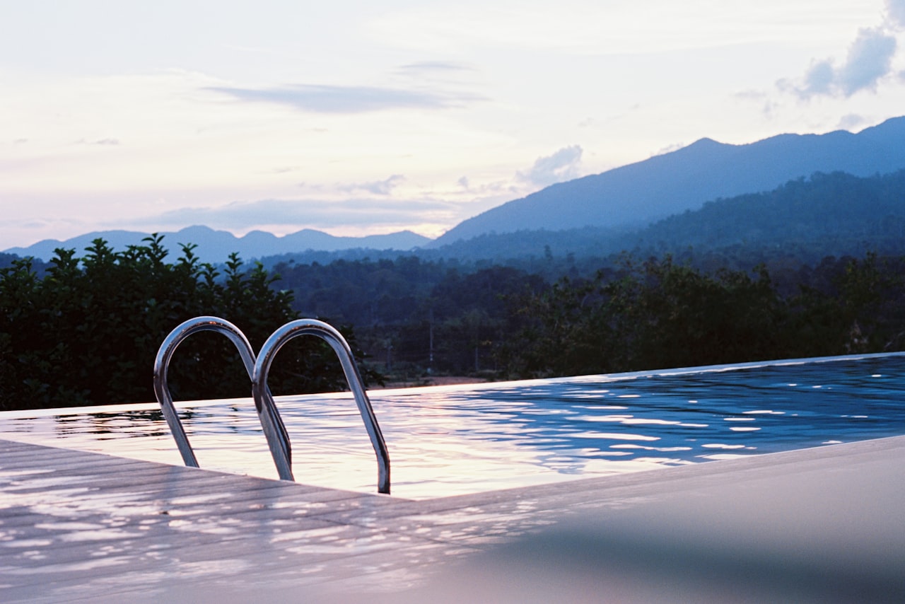 Piscina con vistas